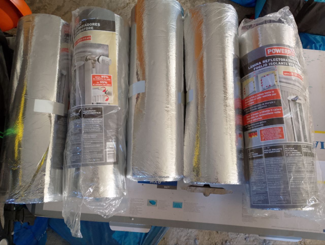 Powerfix Professional reflector foil for radiators