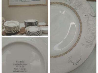 Premium Porzellanservice für 12 Personen