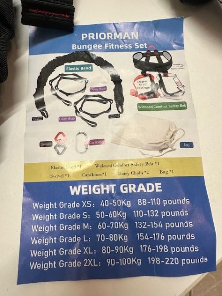 PRIORMAN Sport Bungee NEW