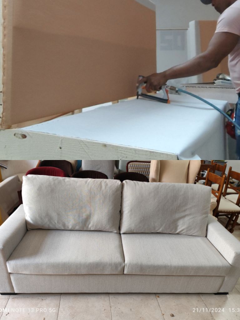 Professionelle Polsterung