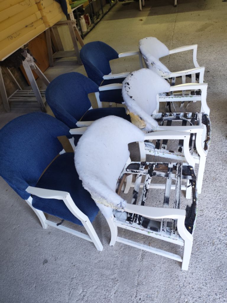 Professionelle Polsterung