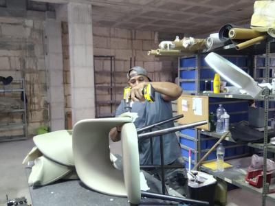 Professionelle Polsterung