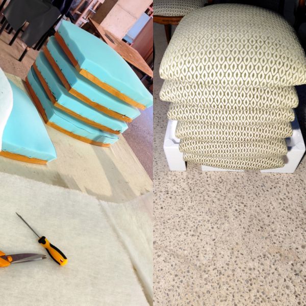 Professionelle Polsterung