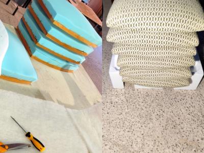 Professionelle Polsterung