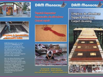 Professionelle Teppichreinigung für makellose Sauberkeit! Bei DAM Manacor