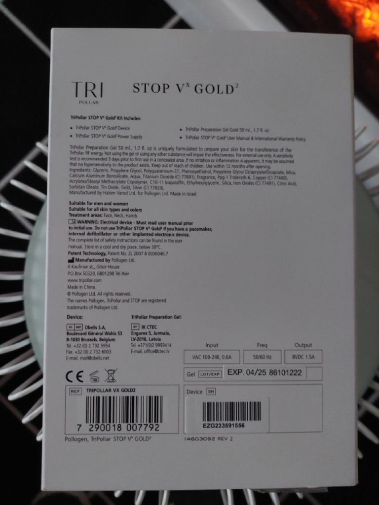 Dispositivo de radiofrecuencia TriPollar Gold