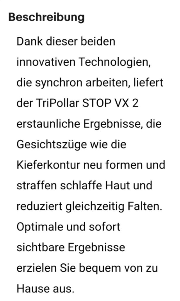 Dispositivo de radiofrecuencia TriPollar Gold