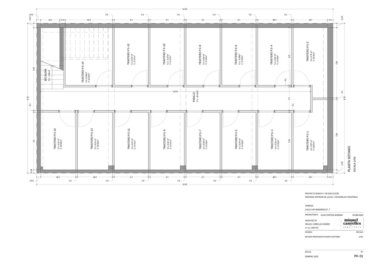 Premises with storage room business