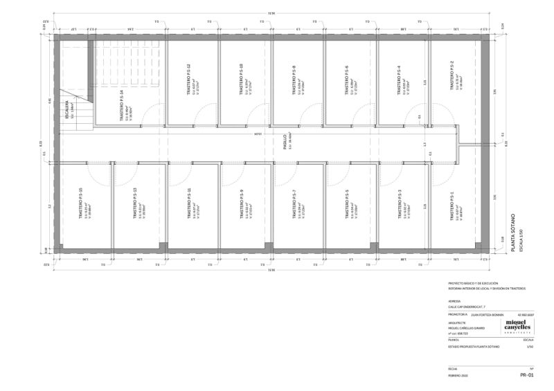 Premises with storage room business