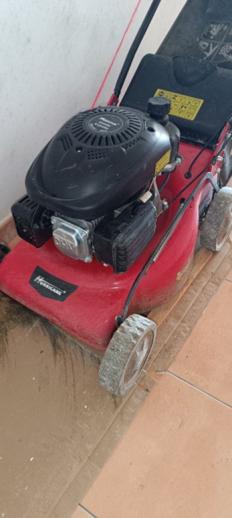 Cortacésped, gasolina según las fotos