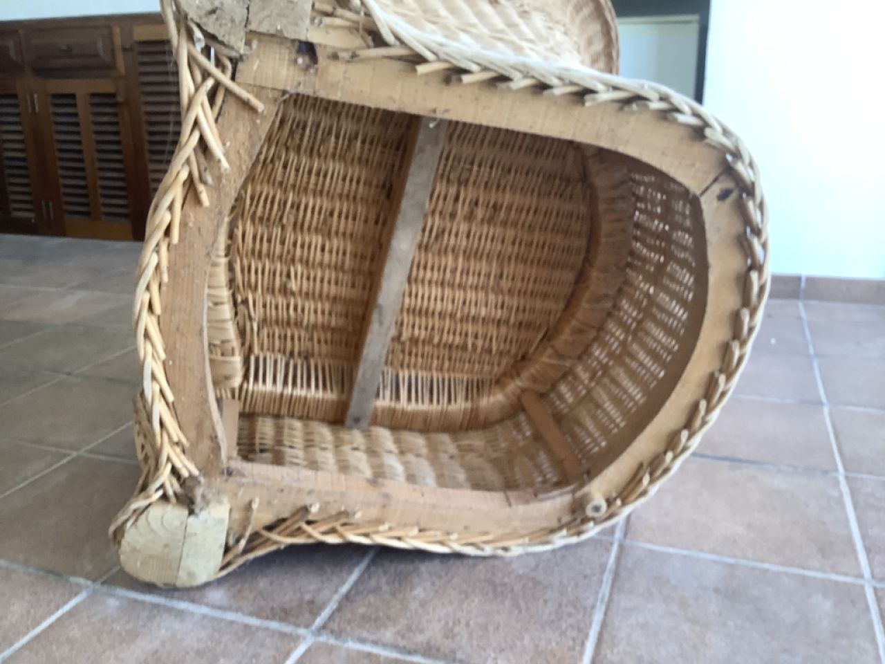 Rattanmöbel-Set im Lambert-Stil