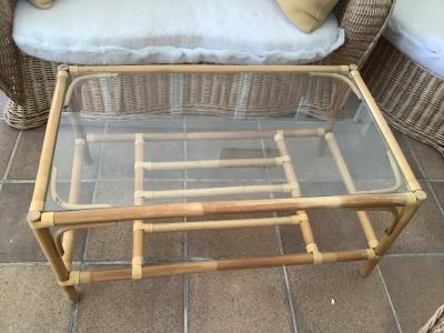 Rattanmöbel-Set im Lambert-Stil