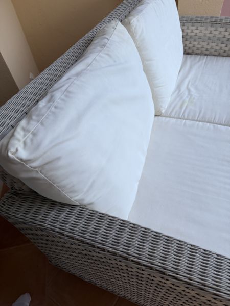 Rattan sofa for outdoor use — top couch, 2-seater