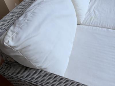 Rattan sofa for outdoor use — top couch, 2-seater