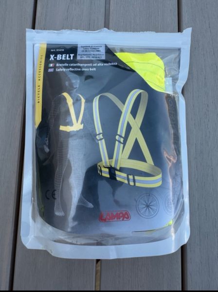 Reflektierender Schultergurt für Fahrrad oder E-Scouter