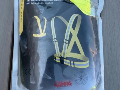 Reflektierender Schultergurt für Fahrrad oder E-Scouter