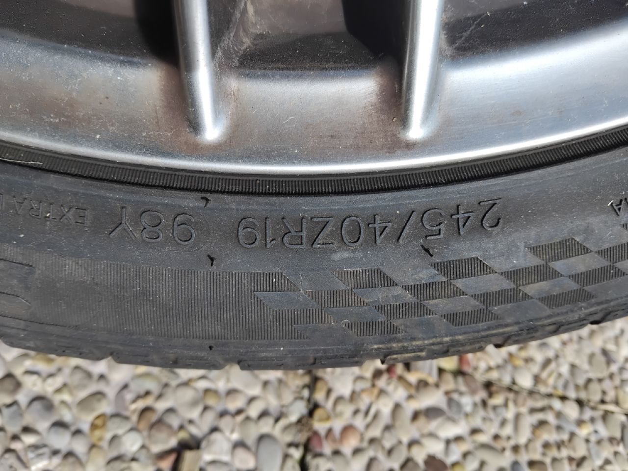 Reifen mit Felge 1 Jahr gelaufen