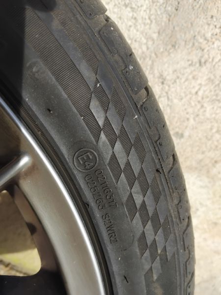 Reifen mit Felge 1 Jahr gelaufen