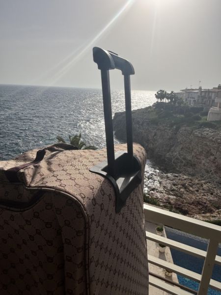 Reisetasche mit Trolley-Funktion, wie NEU