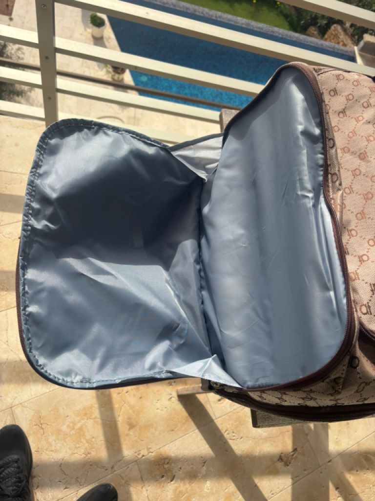 Reisetasche mit Trolley-Funktion, wie NEU