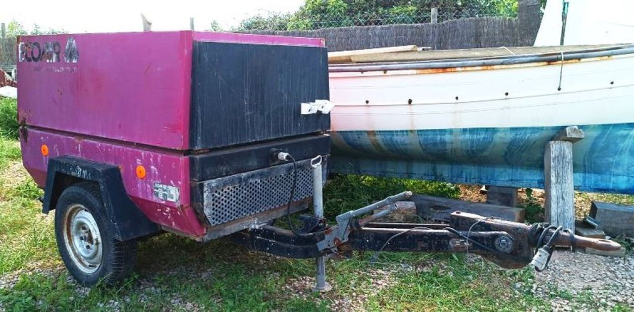 REMOLQUE COMPRESOR ECOAIR F 30 CONSTRUCTION COMPRESSOR Construction Sites - Air Compressor Compresse