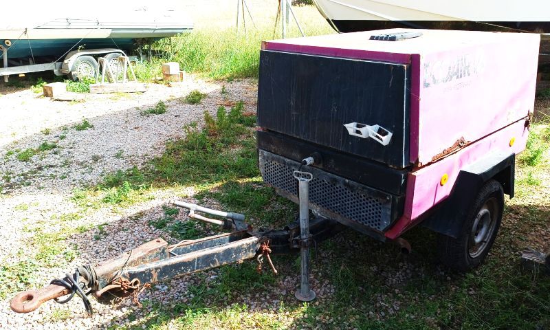 REMOLQUE COMPRESOR ECOAIR F 30 CONSTRUCTION COMPRESSOR Construction Sites - Air Compressor Compresse