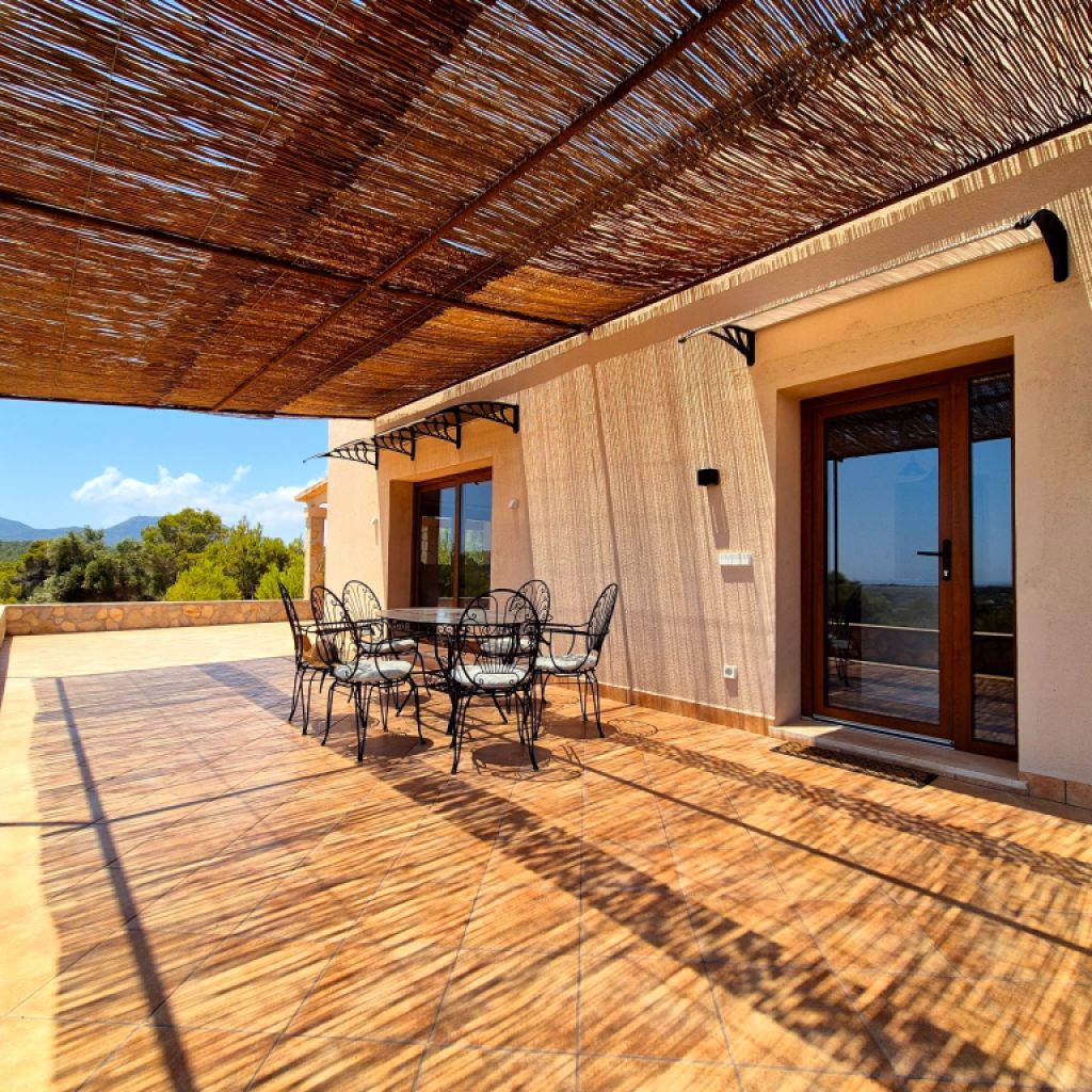 Renoviertes Haus mit Panoramablick in Cala Murada