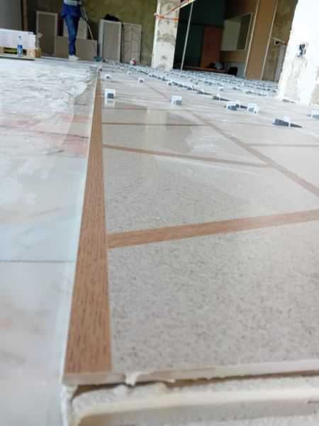 Renovierungen und Umgestaltung.