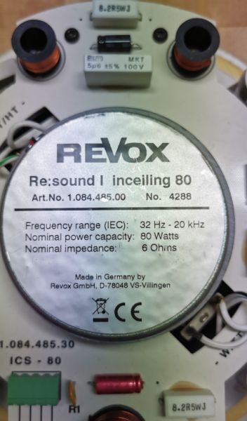 Revox, Einbaulautsprecher