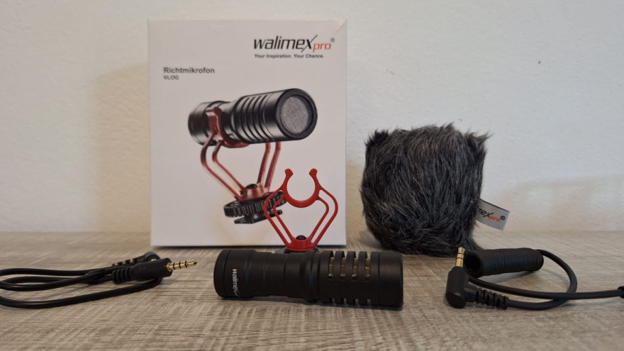 Micrófono direccional Walimex pro VLOG
