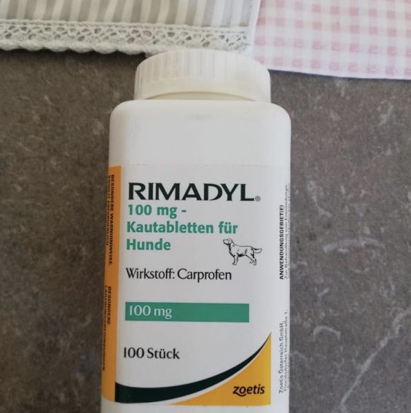 Rimadyl 100 mg chewable tablets 30 pieces in original packaging from Zoetis for dogs