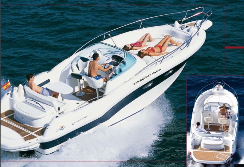 Rio 850 Daycruiser to prepare 2x Volvo D3-160 Diesel