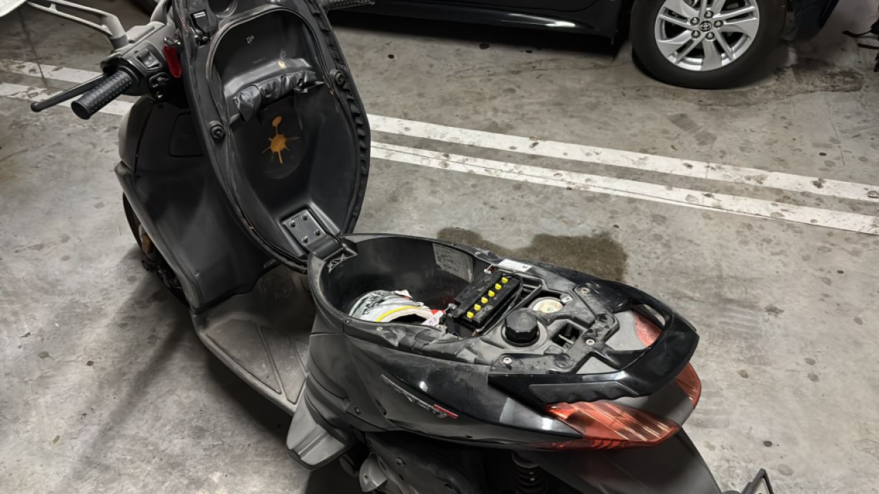 Scooter Aprilia Sr125 EcoSport black