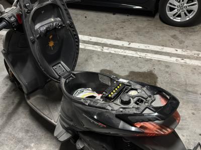 Scooter Aprilia Sr125 EcoSport black