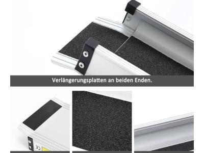 Rollstuhl/ Fahrradrampe Neu