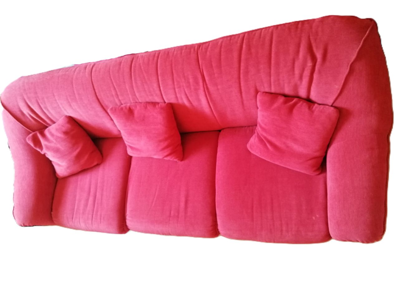 Rotes Vintage Sofa