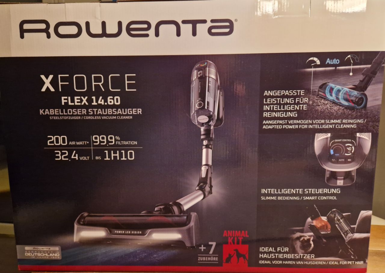 ROWENTA X-Force Flex 14.60, Akku-Stabstaubsauger, NEU & OVP