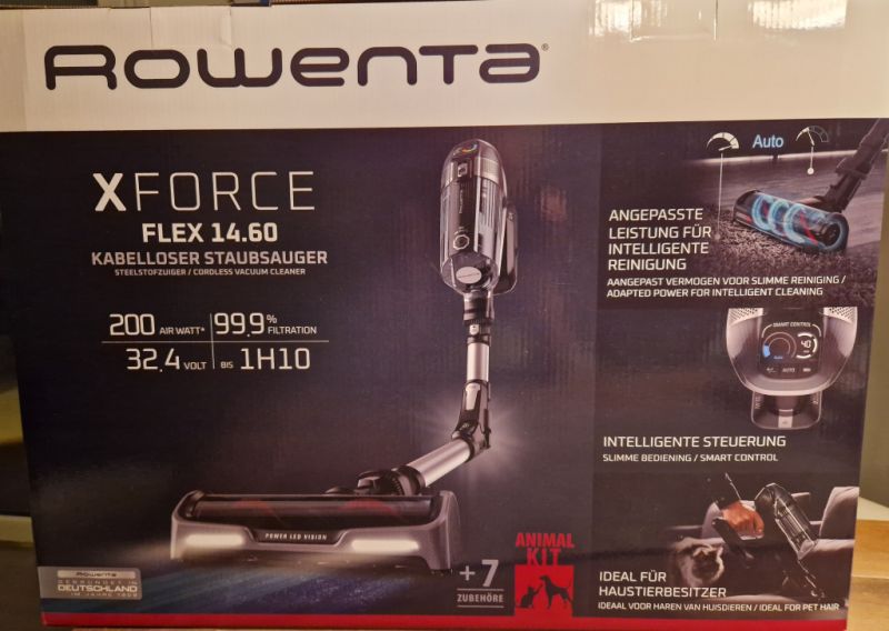 ROWENTA X-Force Flex 14.60, Akku-Stabstaubsauger, NEU & OVP
