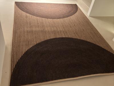 Rue Vintage 74 / Élitis Holiday Black Havane Teppich