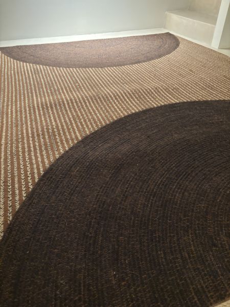 Rue Vintage 74 / Élitis Holiday Black Havane Teppich