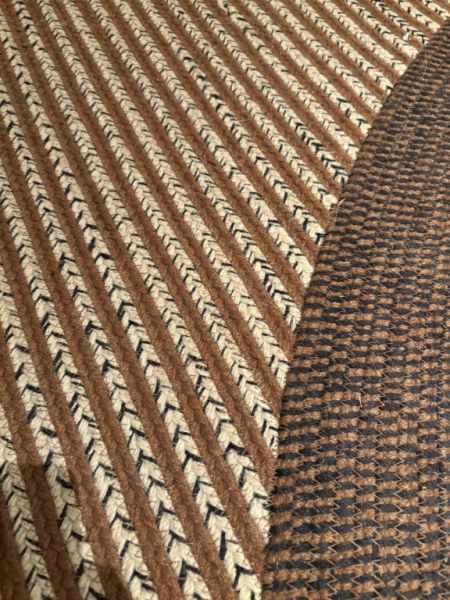 Rue Vintage 74 / Élitis Holiday Black Havane Teppich