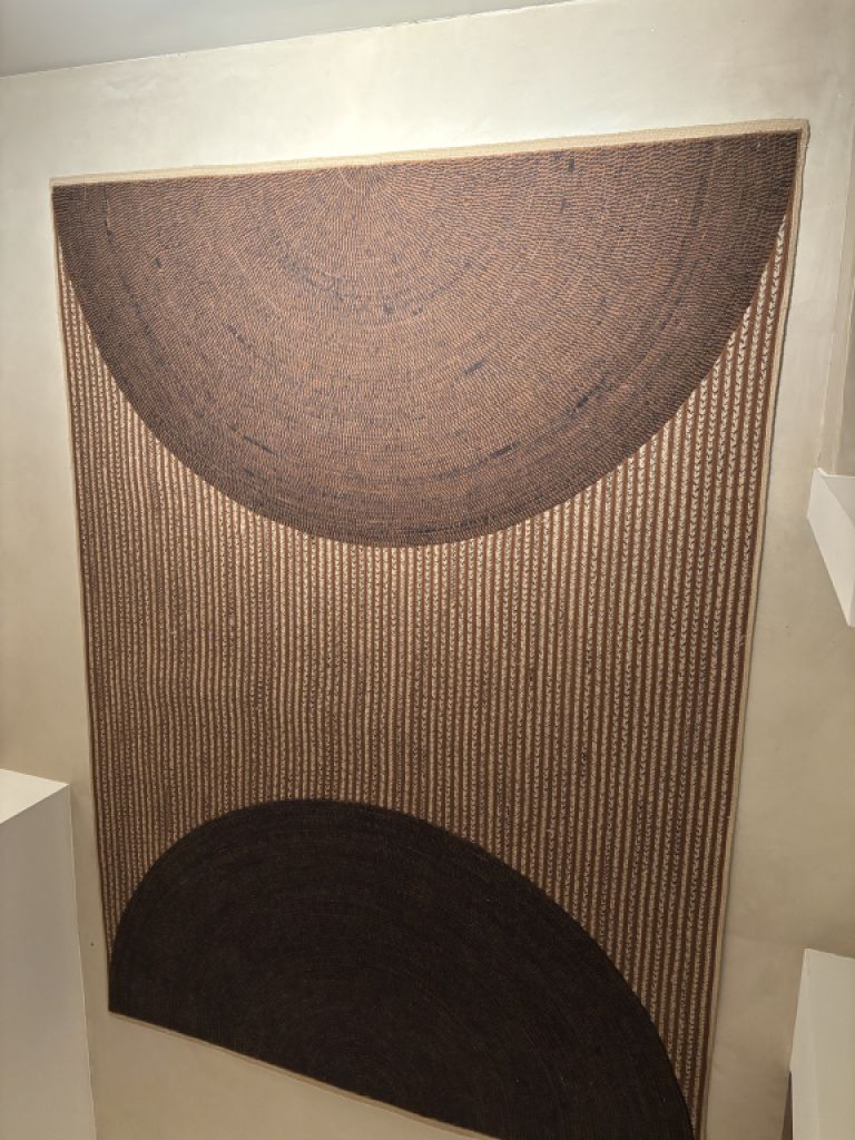 Rue Vintage 74 / Élitis Holiday Black Havane Teppich