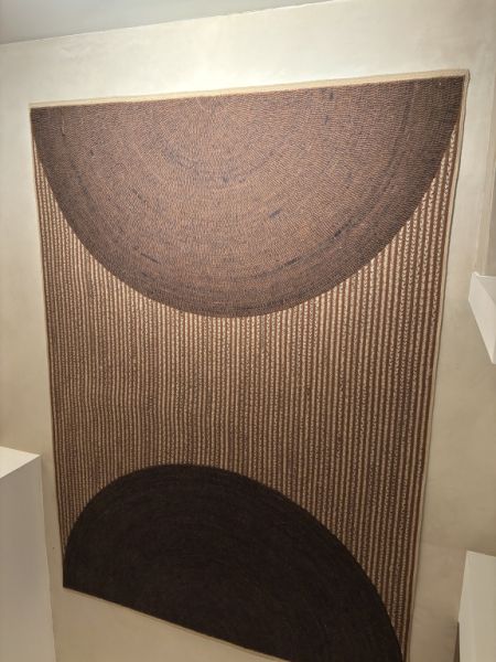 Rue Vintage 74 / Élitis Holiday Black Havane Teppich