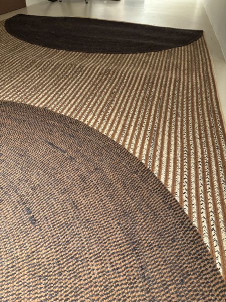 Rue Vintage 74 / Élitis Holiday Black Havane Teppich