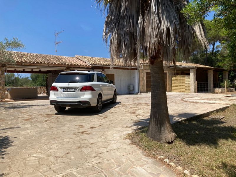 SAISON 24 / 25: Ebenerdiges Chalet in ruhiger Lage - nahe der Cala Mondrago--- CH 7