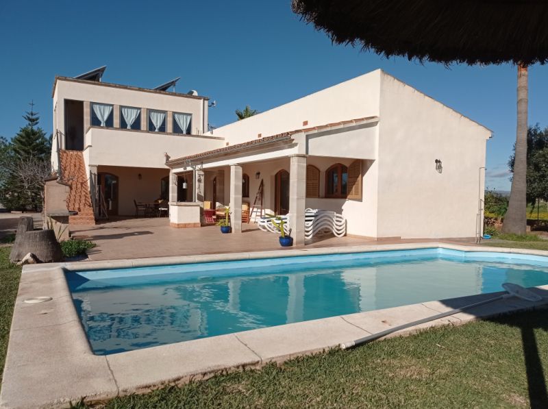 SAISON 24/25: Moderne Finca mit Heizung bei Ses Covetes - Es Trenc --- F 38 WT