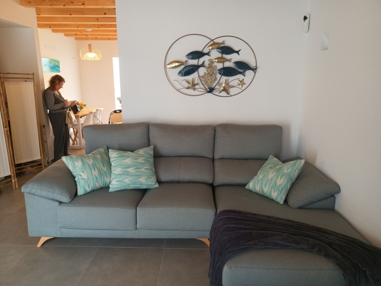 SAISON 26 / 27: 2 Etagenreihenhaus mit Terrasse in S Illot -- RH 13 T