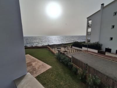 SAISON 26/27: Grosses Apartment mit Gemeinschaftspool in 1. Linie der Küste v Portocolom -- AP 403aT