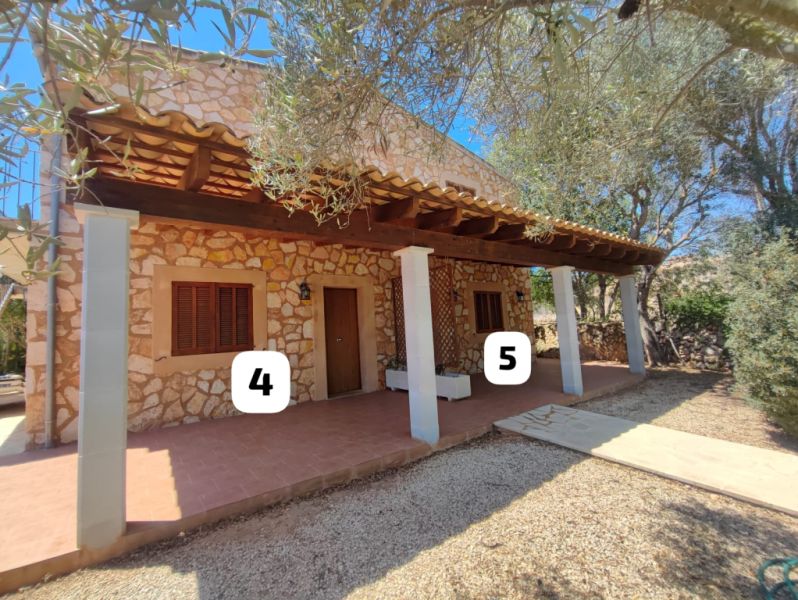 Saison: 6 ländliche Apts mit Gemeinschaftspool in Sa Sorda - bei Campos-- AP 43 T