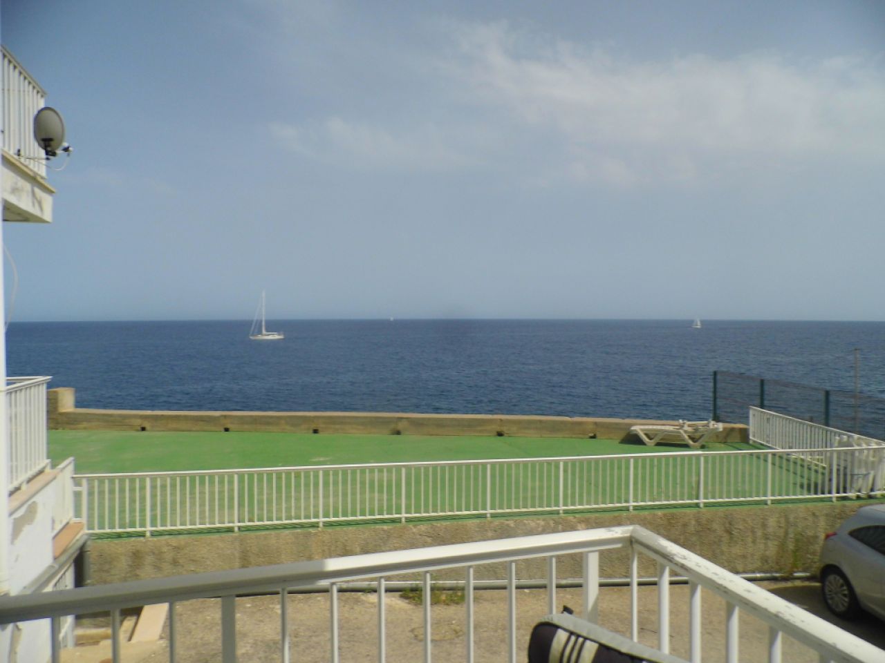 SAISON ab SEPT 26 : Parterrewohnung mit Kamin, Pool und Meerblick in Porto Colom -- AP 159 T